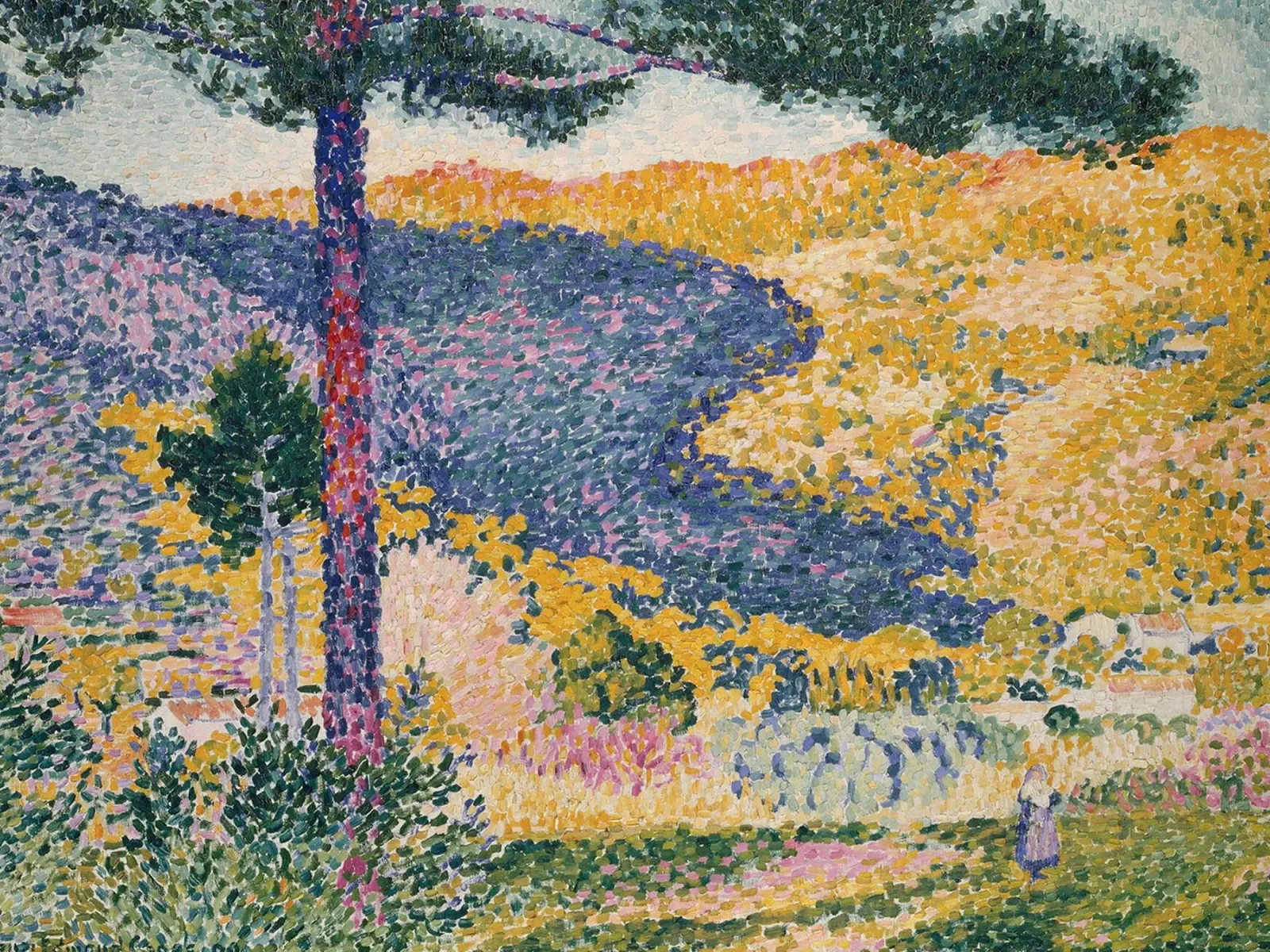 Valley with Fir (Shade on the Mountain), 1909 hahnemühle by Roy Terrell