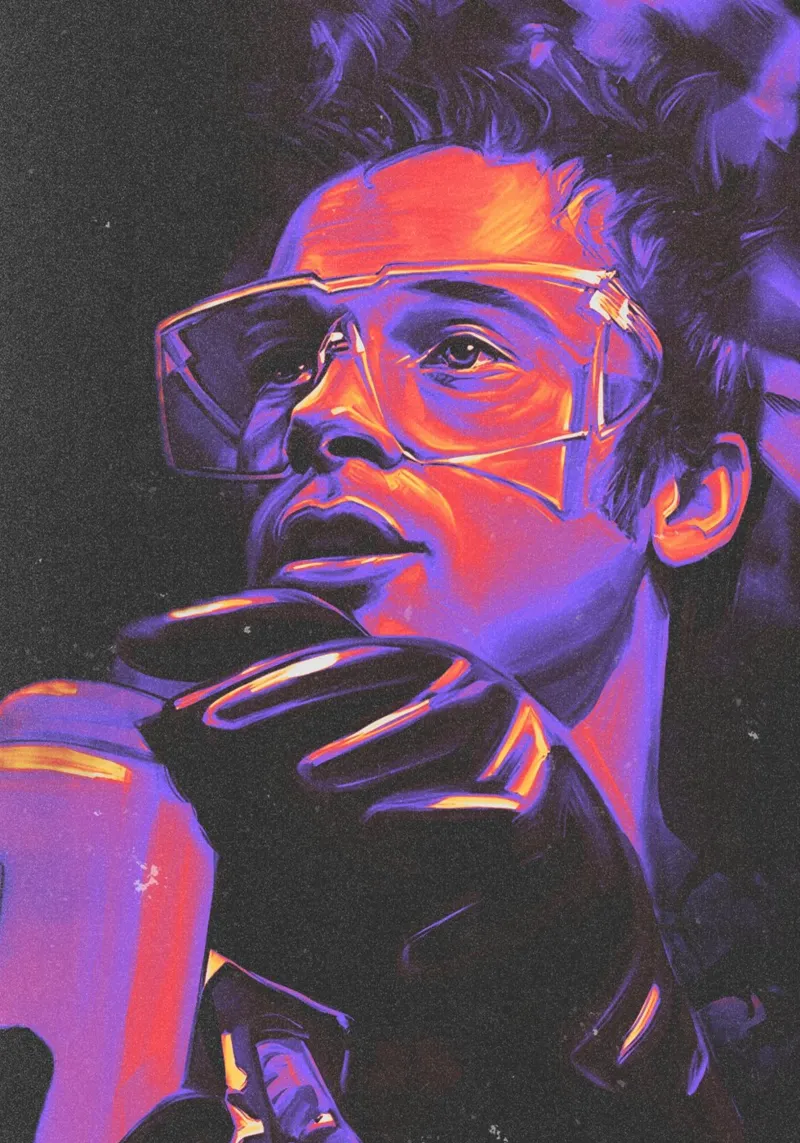 Ryan Gosling from Blade Runner plexiglass da Limitless Prints