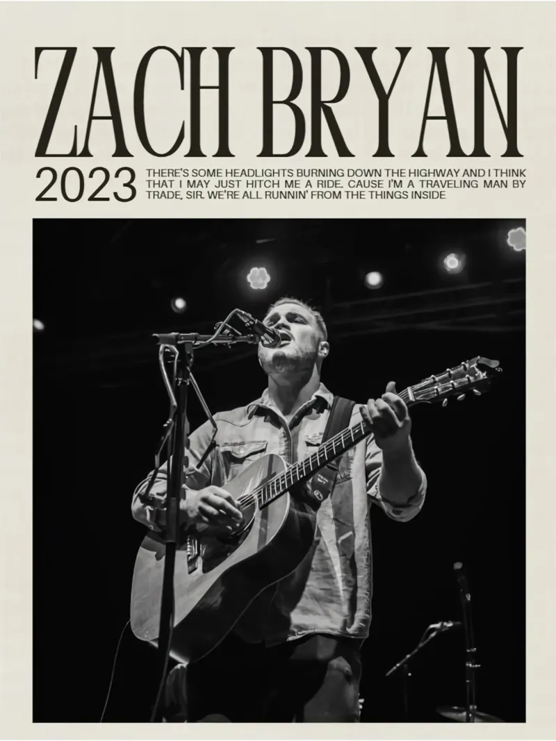 Zach Bryan carta hahnemühle da esoygeboys