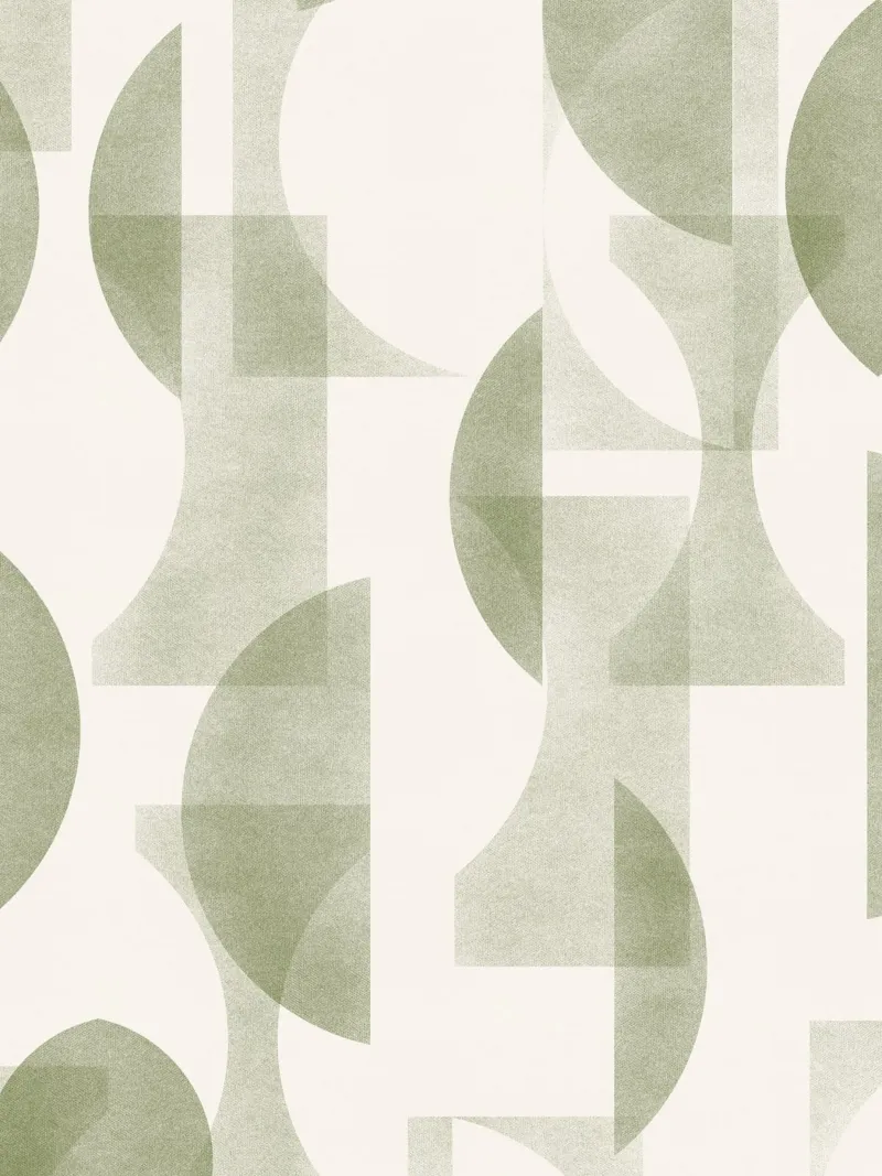 Geometrica Olive carta hahnemühle da designdn