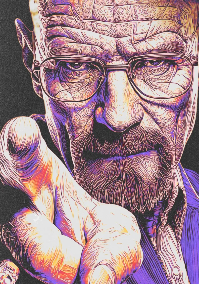 breaking bad poster da Limitless Prints