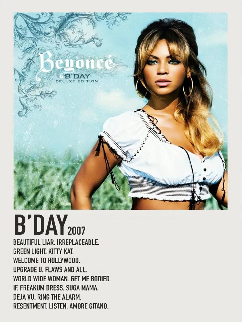 Beyonce B'Day carta hahnemühle da Roronoa7