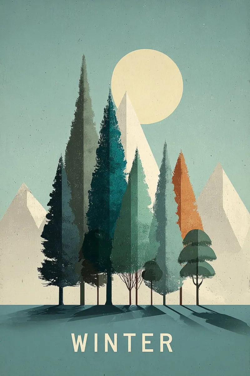 Winter in Silence carta hahnemühle da wonderfolk