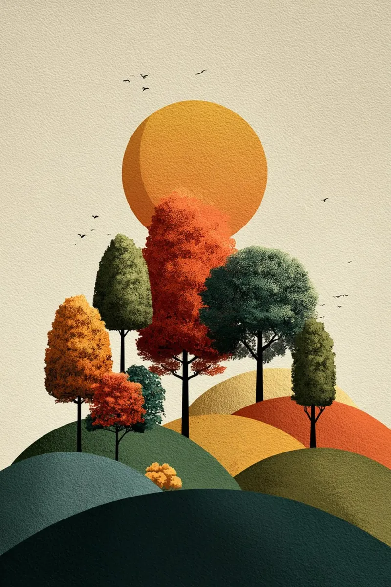 Ode to Fall alluminio dibond da wonderfolk