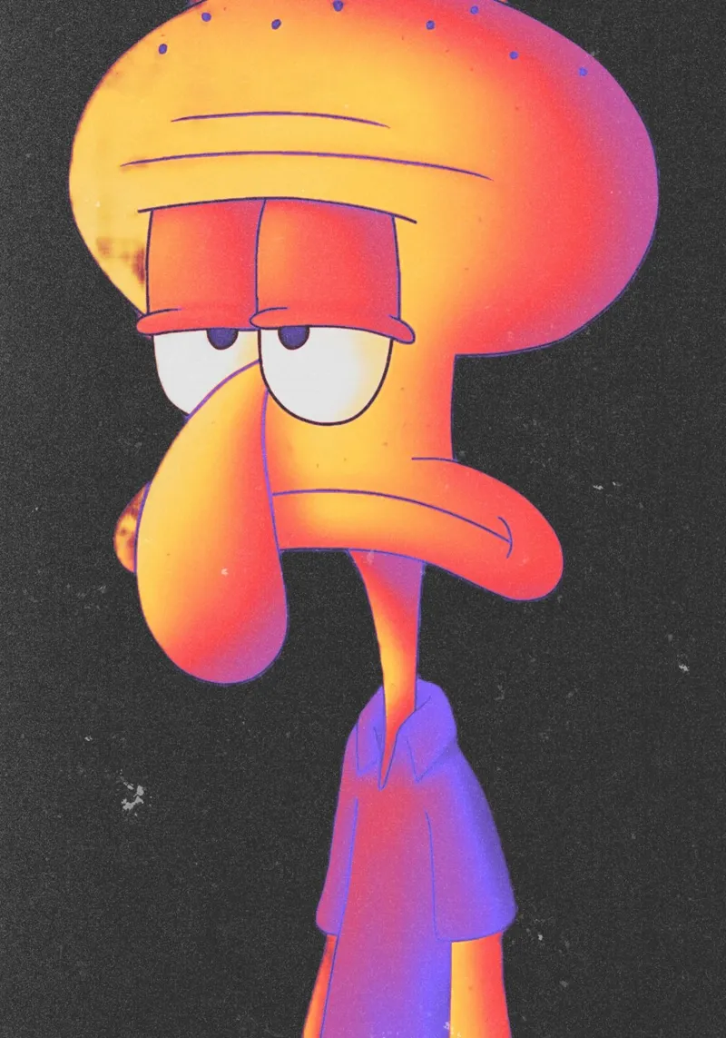 Squidward plexiglass da Limitless Prints