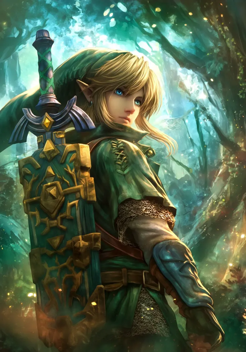 Link Legend of Zelda tela da Stellar Creative