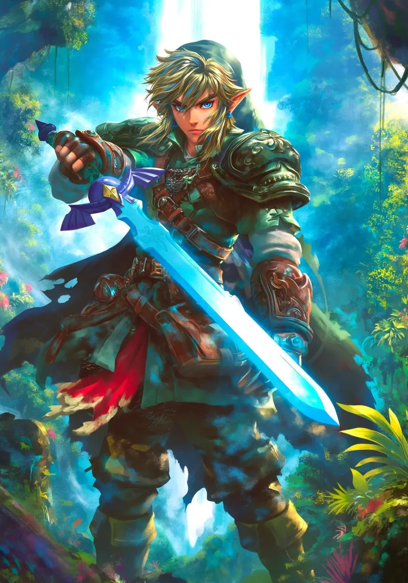 Link Legend of Zelda carta hahnemühle da Stellar Creative