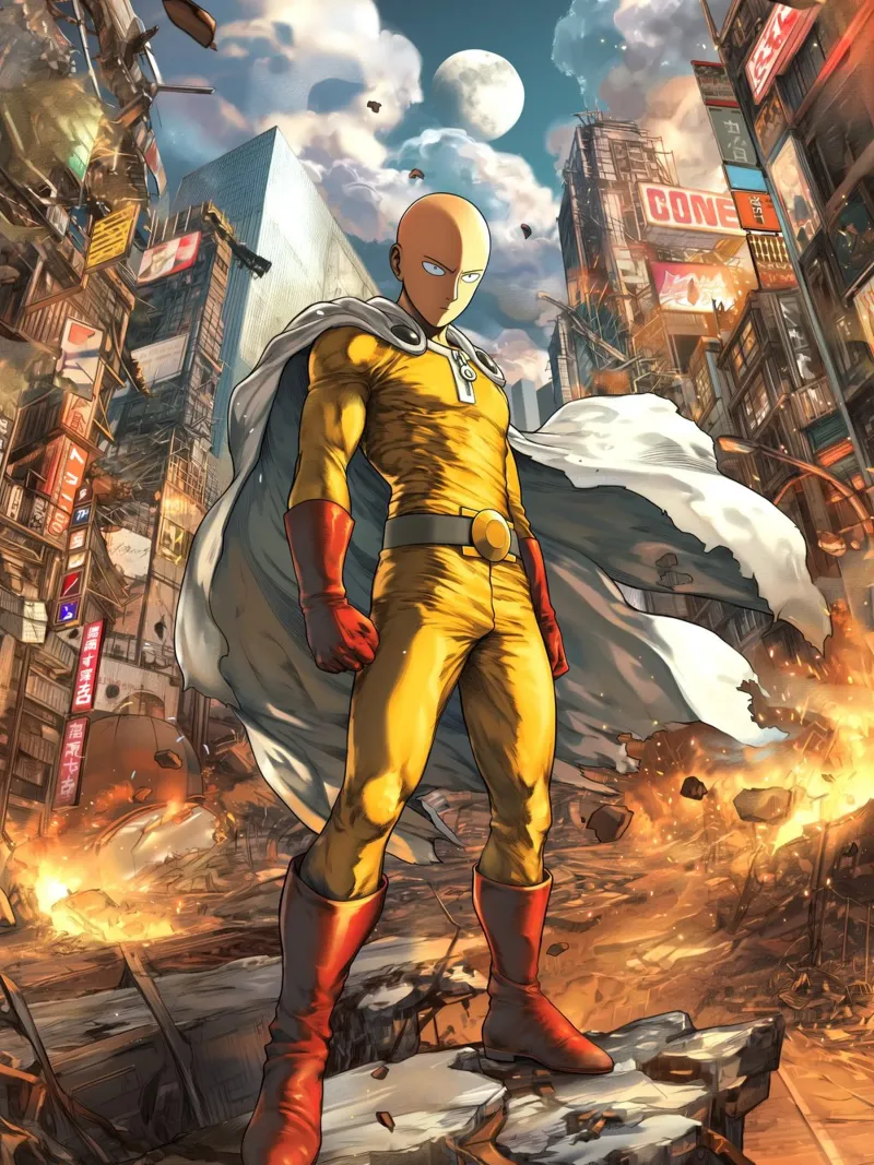 One Punch Man carta hahnemühle da Stellar Creative