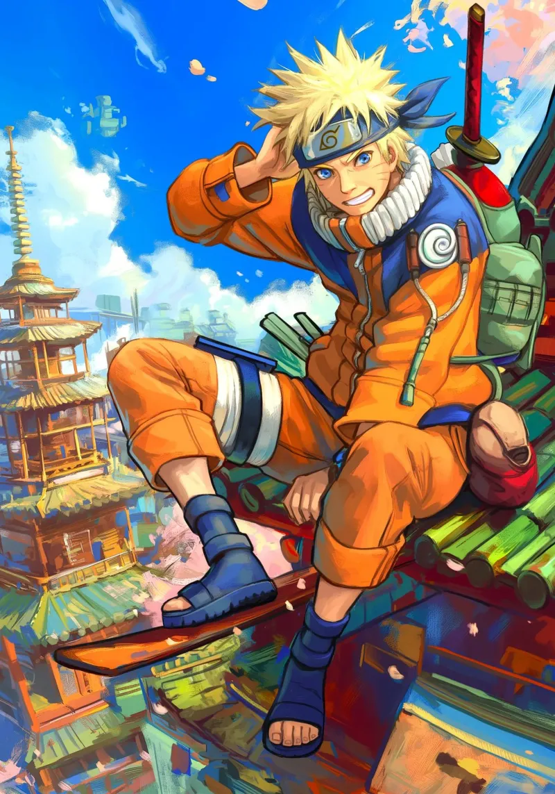 Naruto carta hahnemühle da Stellar Creative