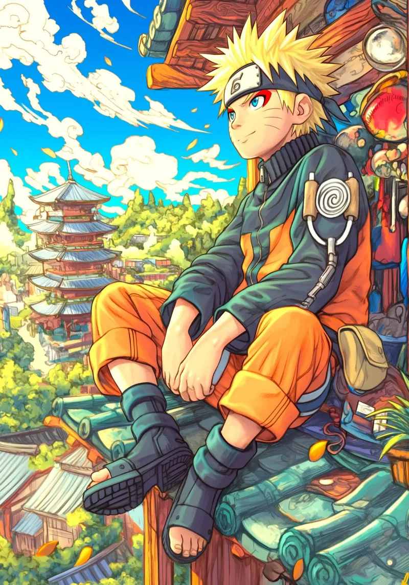 Naruto carta hahnemühle da Stellar Creative