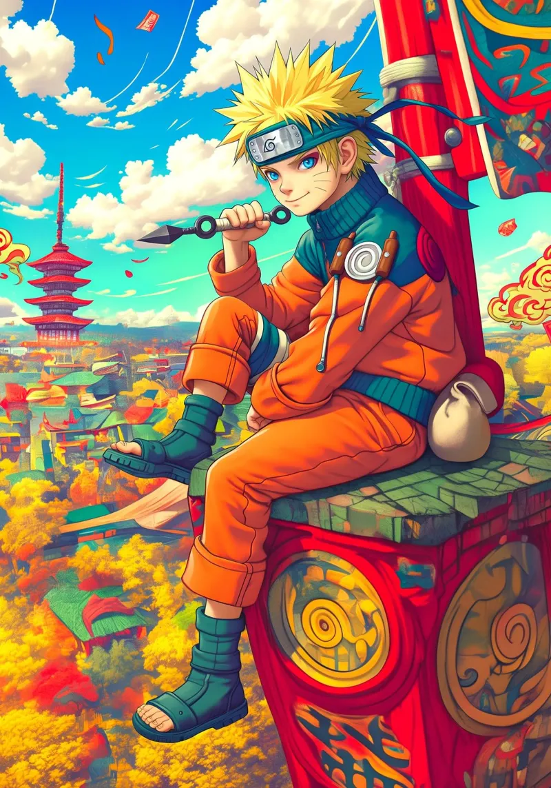 Naruto carta hahnemühle da Stellar Creative