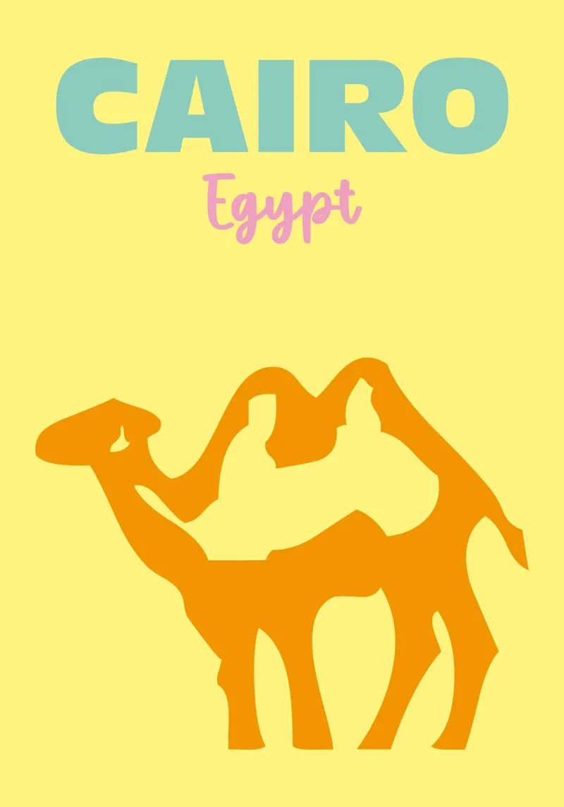 Il Cairo, Egitto alluminio dibond da Colorful Homes