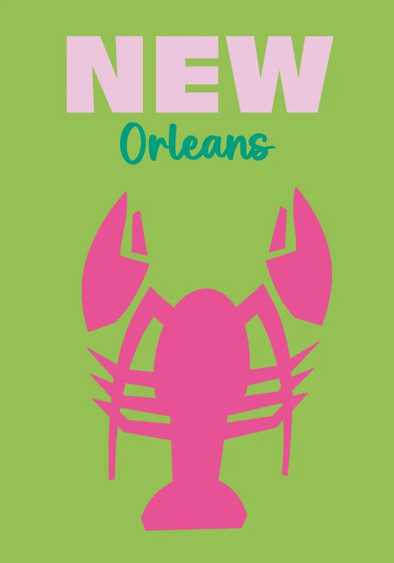 New Orleans carta hahnemühle da Colorful Homes