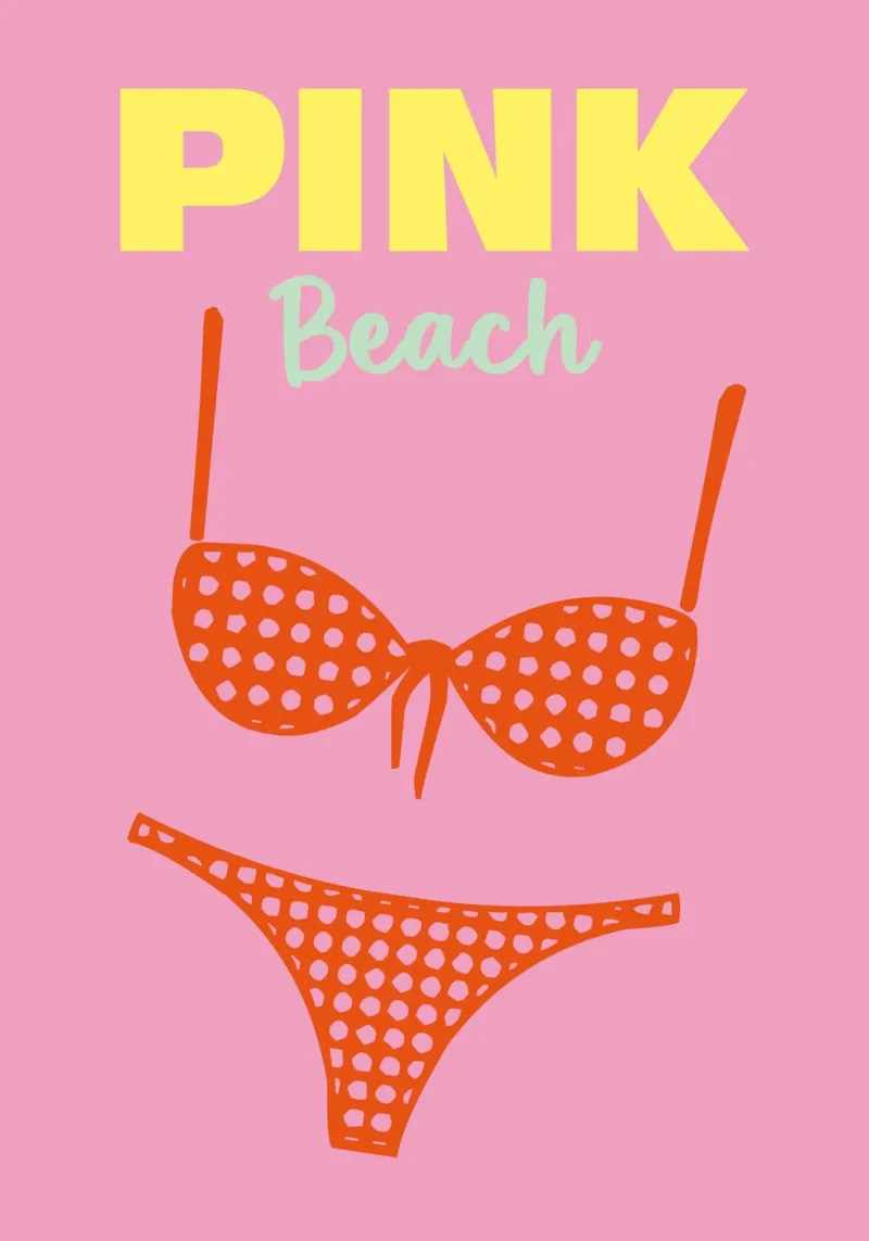 Spiaggia Rosa alluminio dibond da Colorful Homes