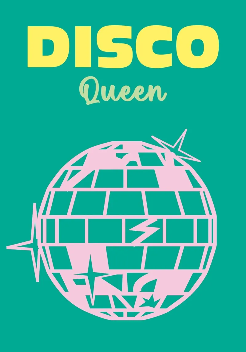 Disco Queen carta hahnemühle da Colorful Homes