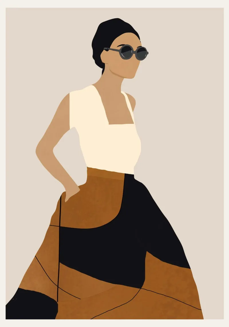 Ragazza 7/2 carta hahnemühle da ThingDesign