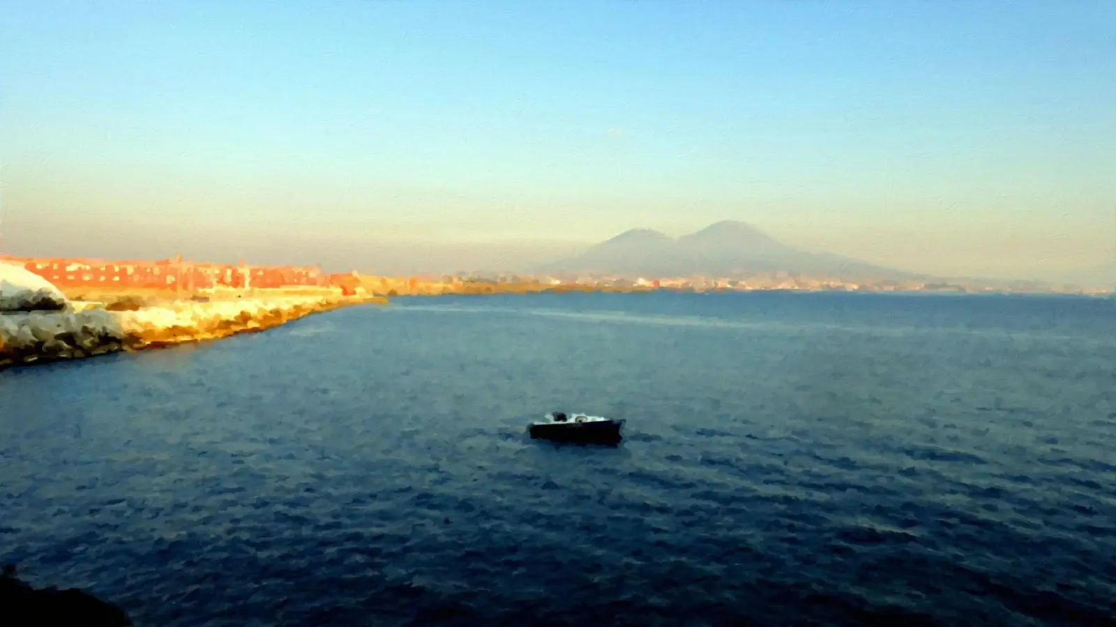 Napoli pellicola backlit da Piccola Serenata