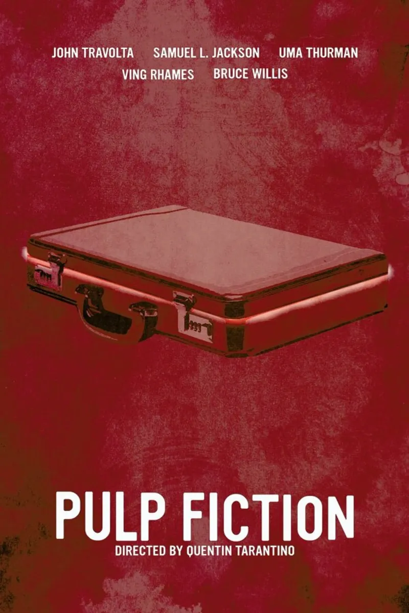 Pulp Fiction pellicola backlit da Calm The Ham