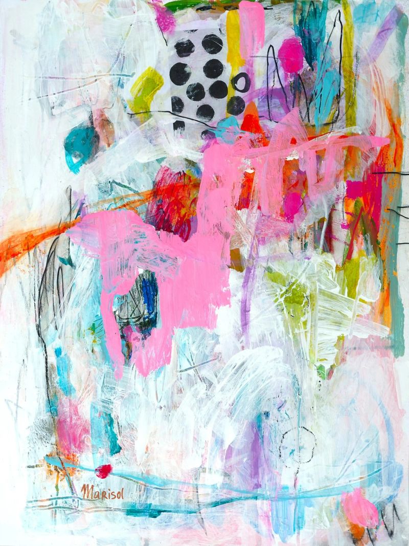 Marisol Evora - Ich liebe Rosa Poster von The Artcircle