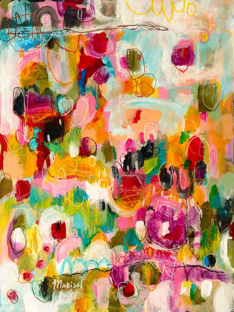 Marisol Evora - Altweibersommer Leinwand von The Artcircle