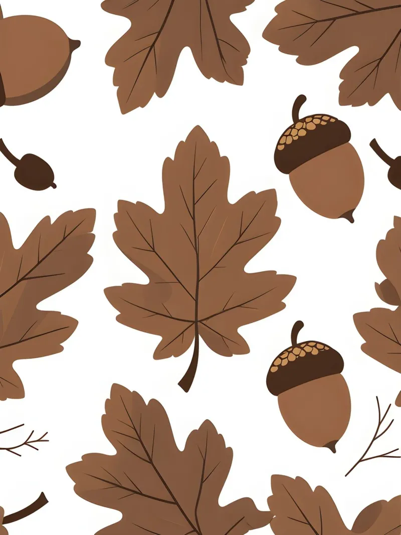 Foglia di quercia carta hahnemühle da Botanical Gallery