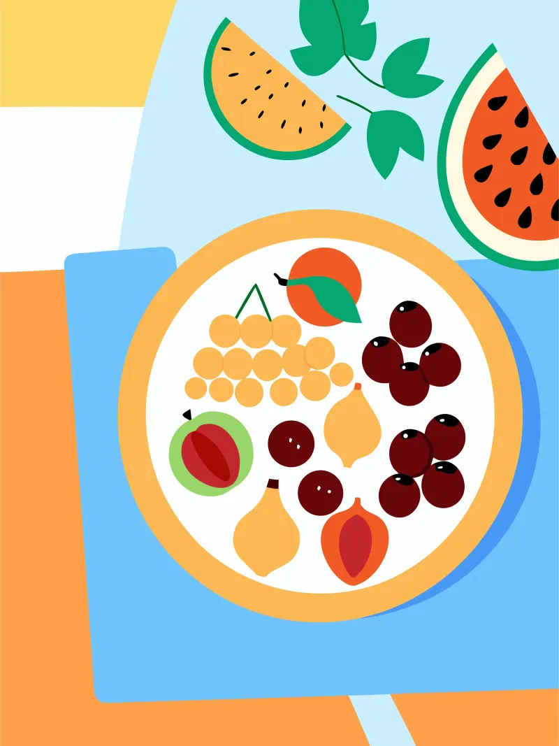 Frutta fresca plexiglass da OFFICIAL FRUIT & VEGETABLES