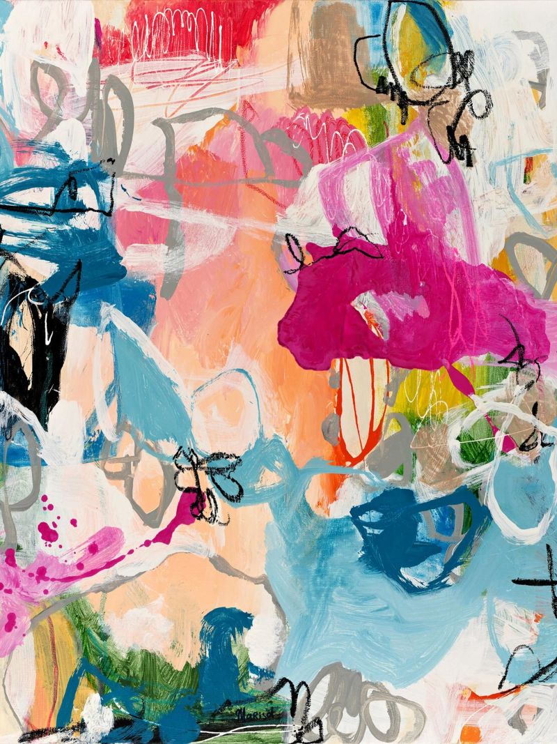 Marisol Evora - Freier Geist Leinwand von The Artcircle