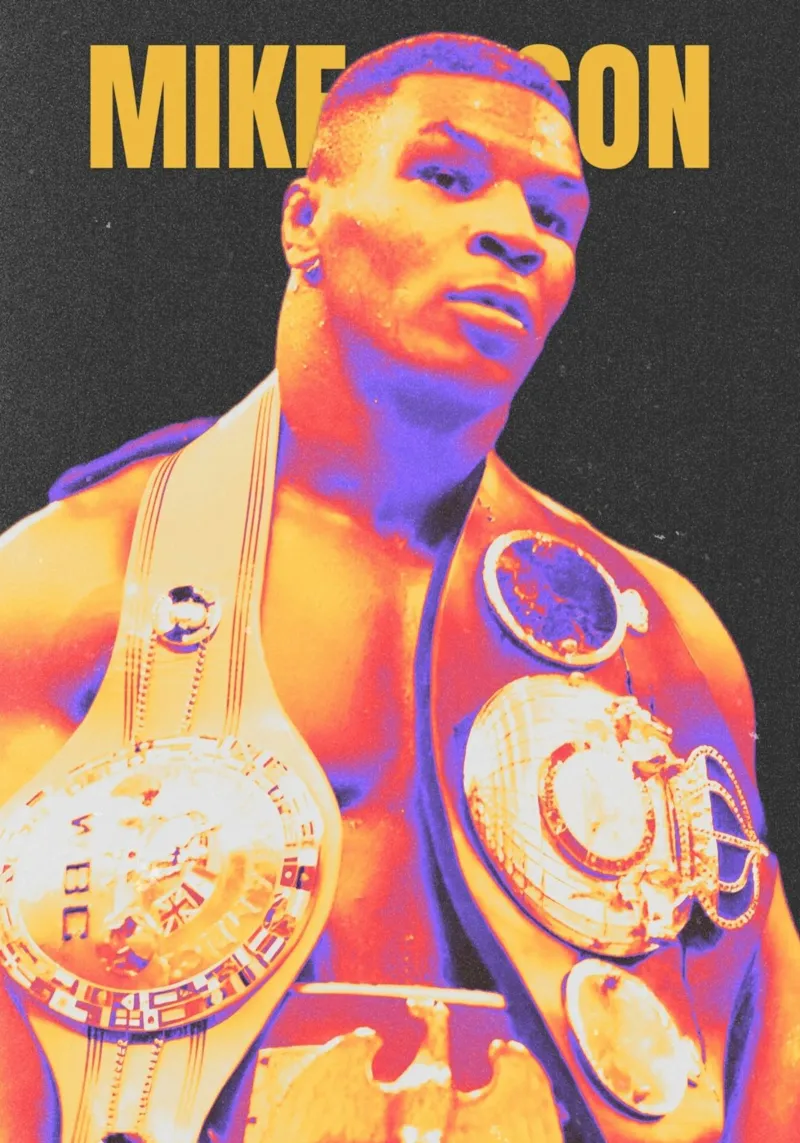 Mike Tyson carta hahnemühle da Limitless Prints