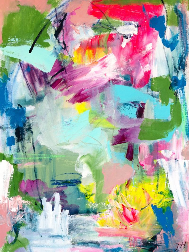 Tove Höglund - Umzug nach Bali Leinwand von The Artcircle