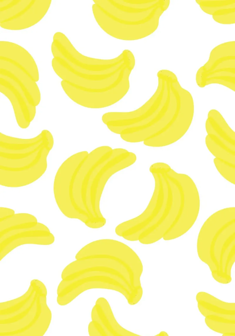 Giallo banana piatto pannello forex da Studio Fun Boy