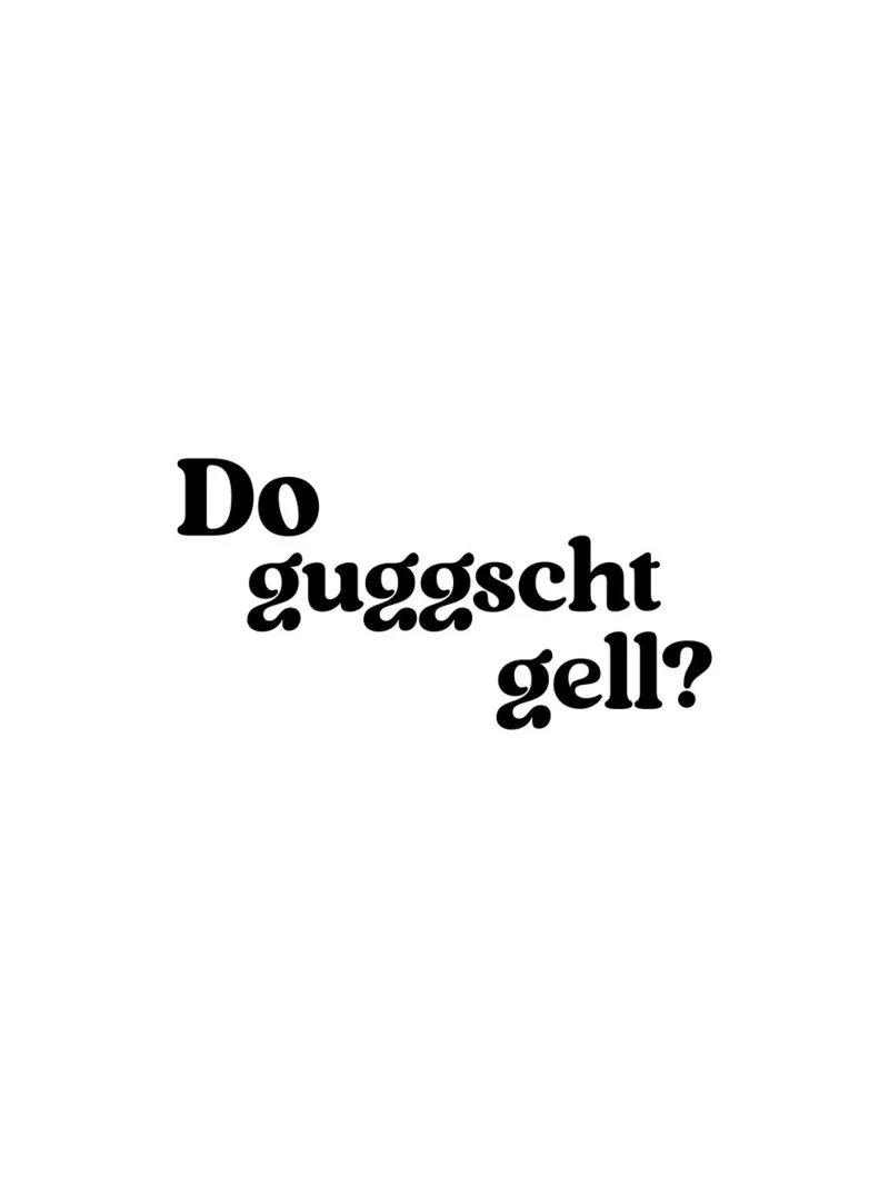 Do guggscht gell? carta hahnemühle da treechild