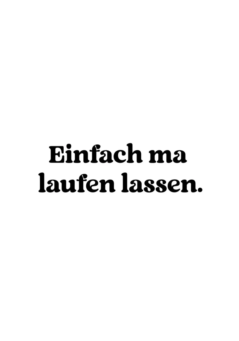 Einfach ma laufen lassen alluminio dibond da treechild