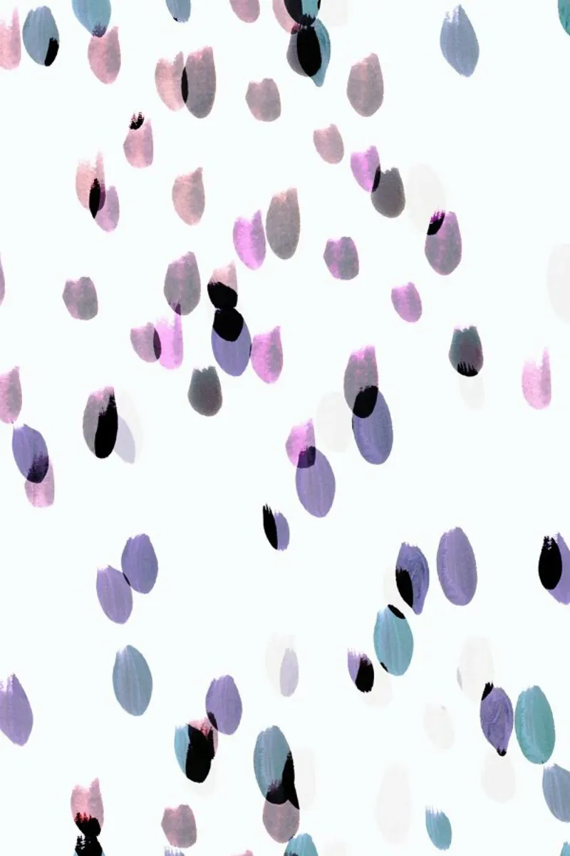 Painted Dots 1 carta hahnemühle da IRIS LEHNHARDT FINE ART