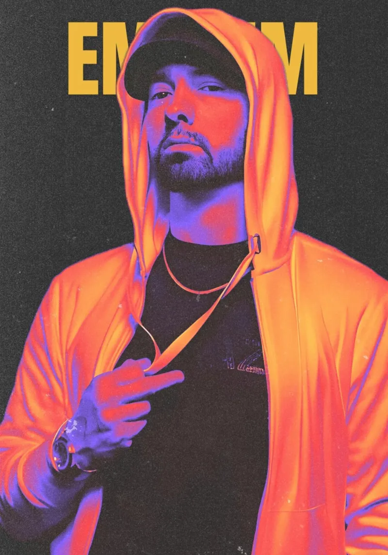 Eminem plexiglass da Limitless Prints