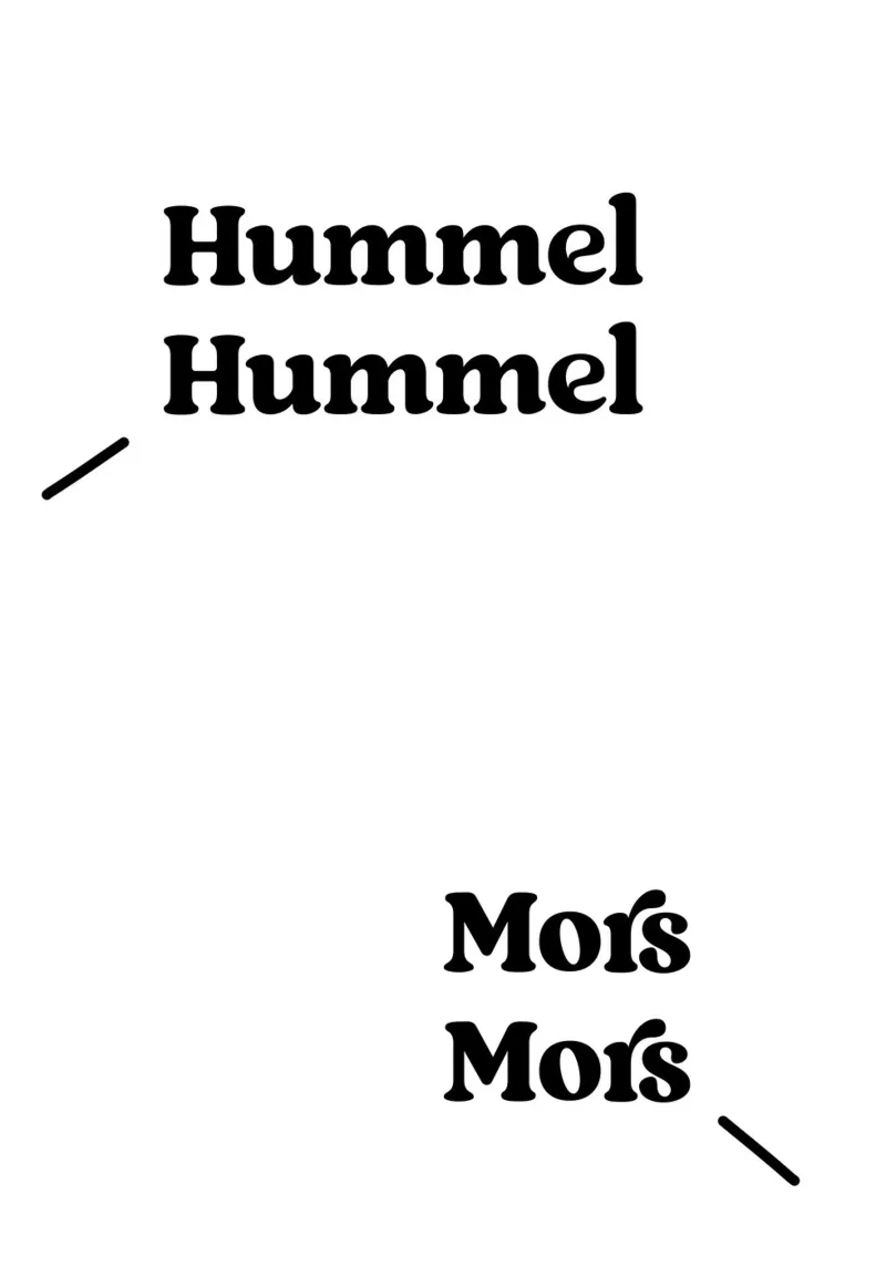 Hummel Hummel Mors Mors No 02 pannello forex da treechild