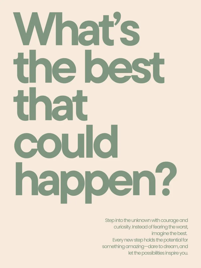 What's the best that could happen? alluminio dibond da NoordalLiving
