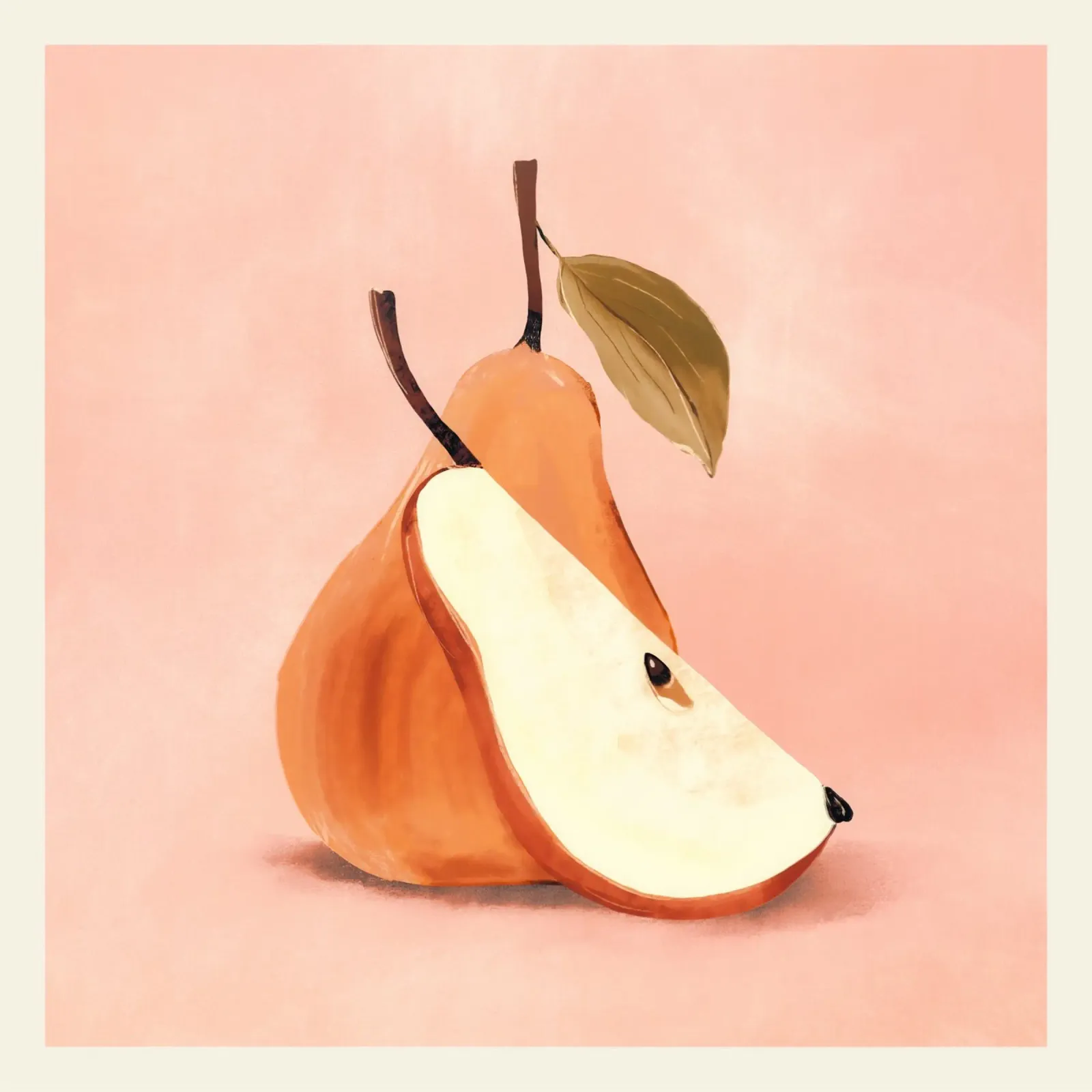 Pear 3 hahnemühle by ThingDesign