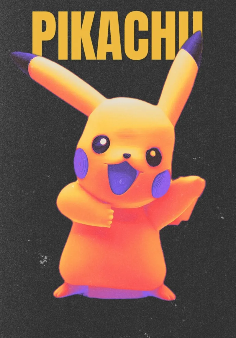 Pikachu carta hahnemühle da Limitless Prints
