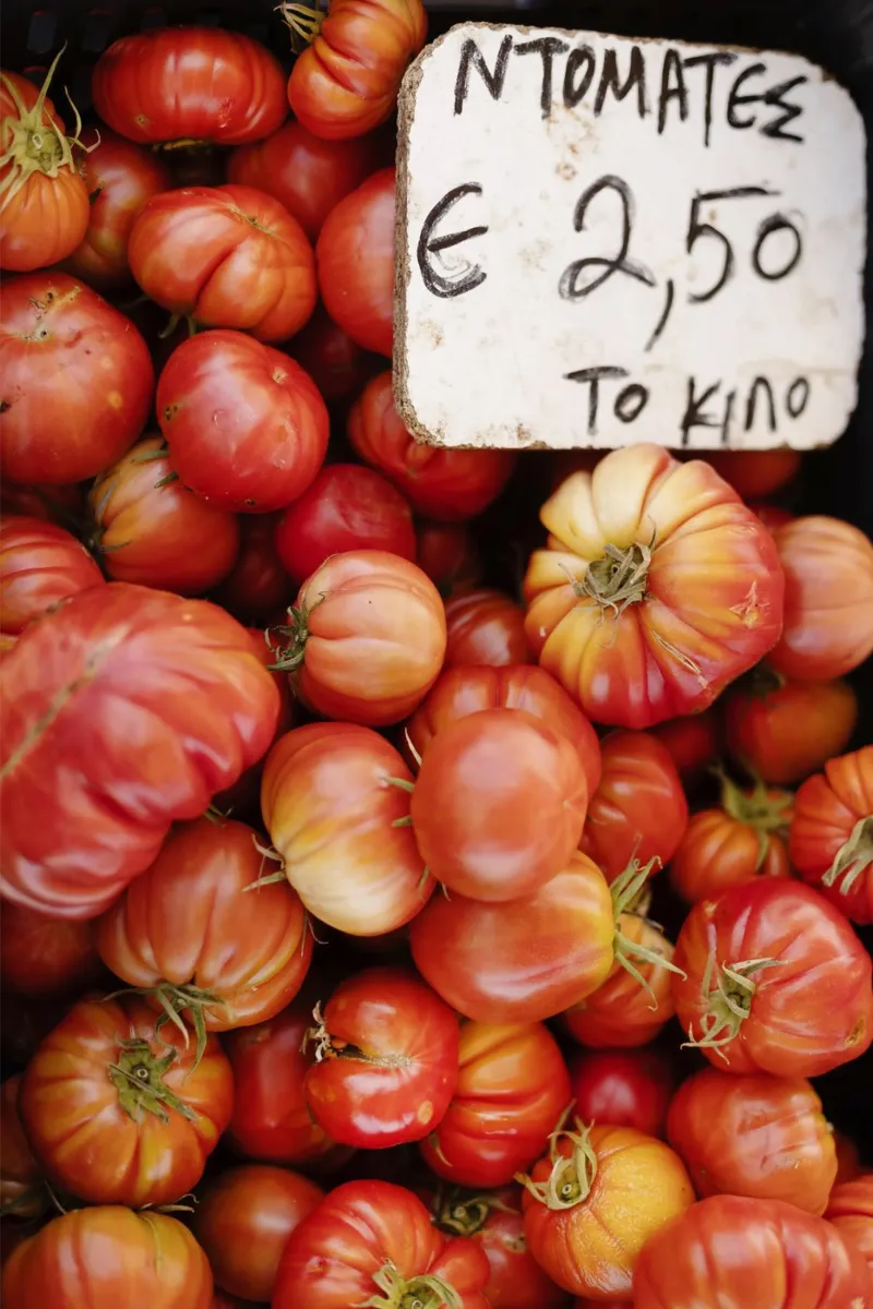 Pomodori greci, Tinos / Grecia carta hahnemühle da art picture