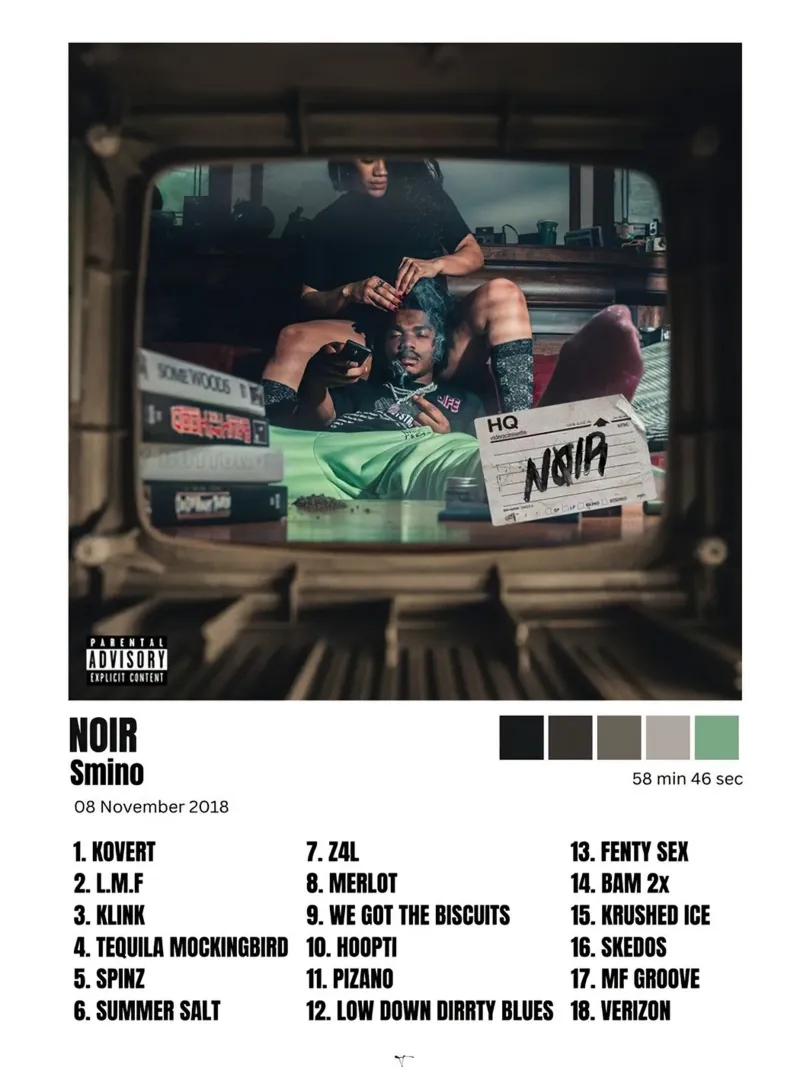 Smino Noir carta hahnemühle da Roronoa7
