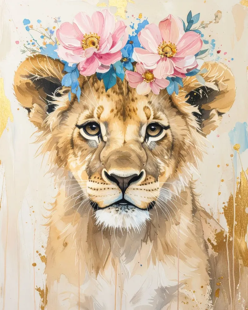 Il piccolo leone sognatore poster da Katalier (Kids)