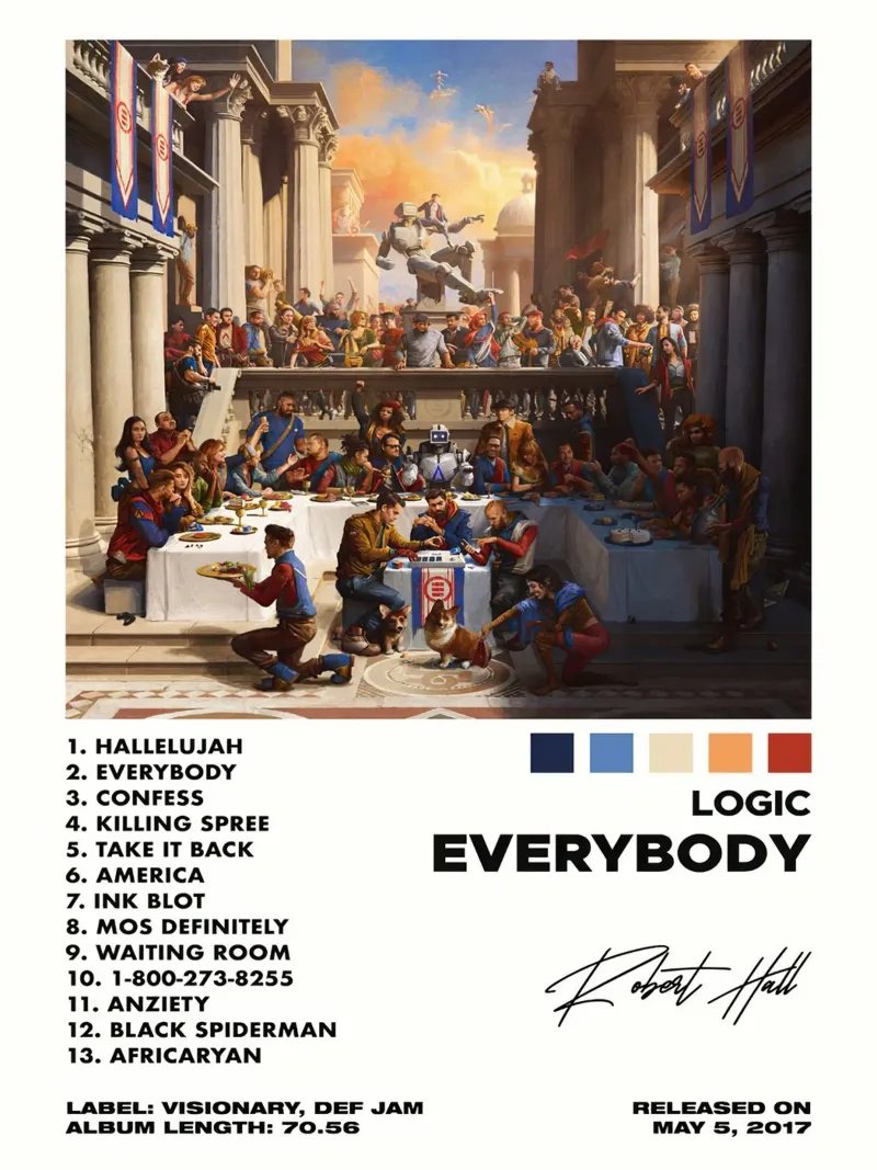 Logic Everybody carta hahnemühle da Roronoa7