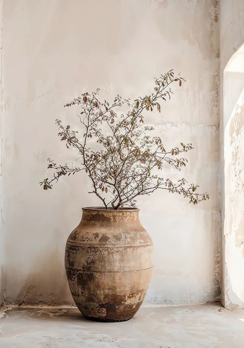 Vaso di fiori Boho n. 1 carta hahnemühle da Sowa Studio