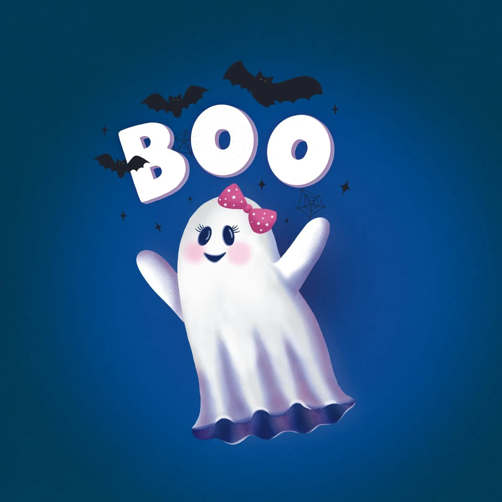 Boo. L'ora delle streghe e Halloween. pellicola backlit da CalliLetters