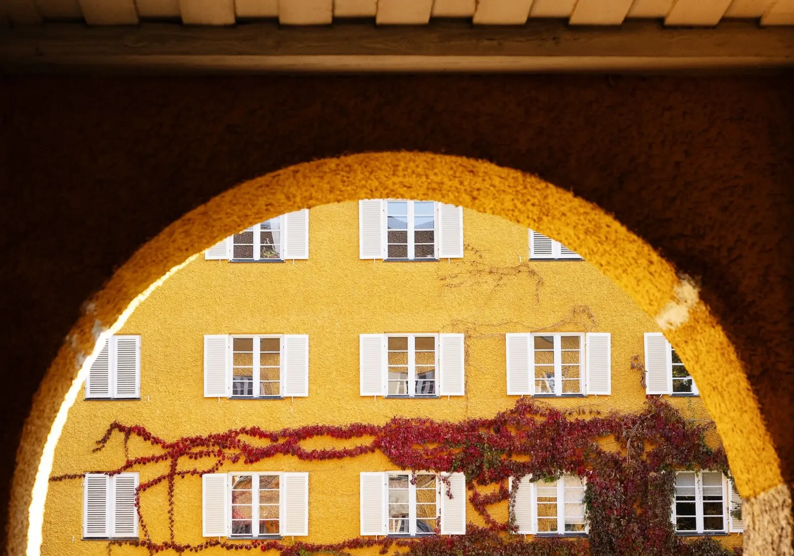 Quartiere Borstei a Monaco pellicola backlit da Borstei München