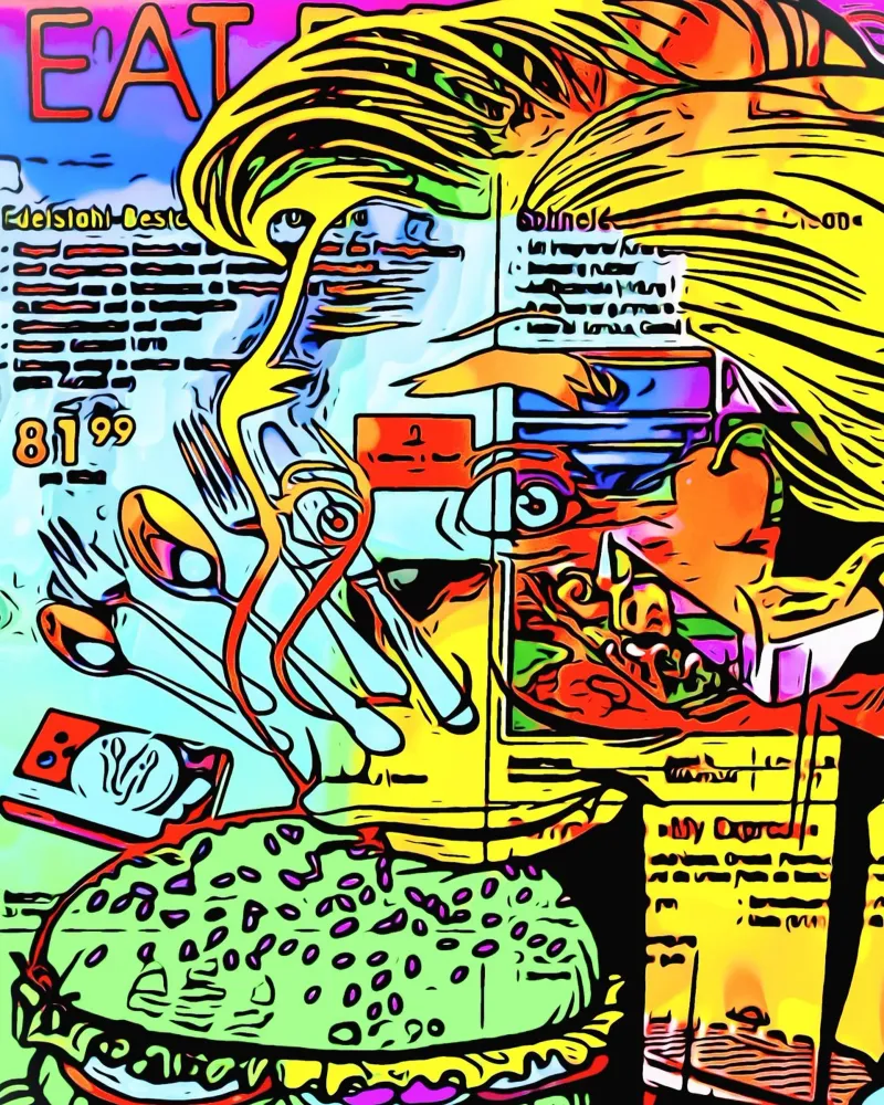 MANGIARE plexiglass da ZAMART - PopArt