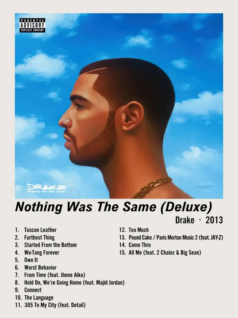 Drake Nothing Was The Same carta hahnemühle da Roronoa7
