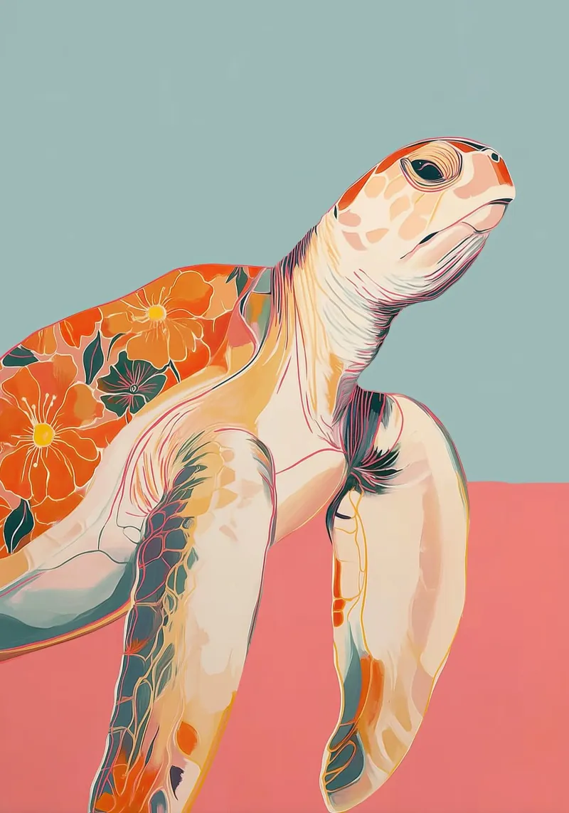 Ocean Bloom: Turtle pannello forex da Luca