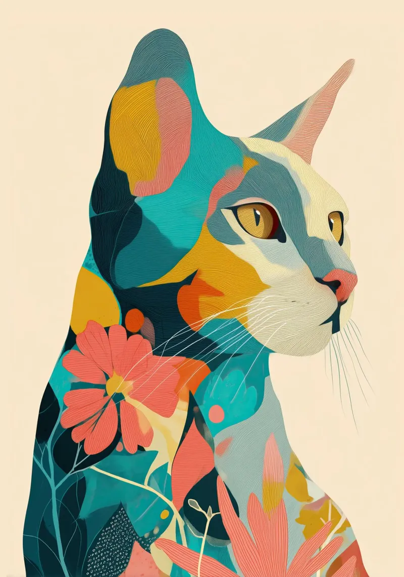Flora Sphinx Hahnemühle von Luca