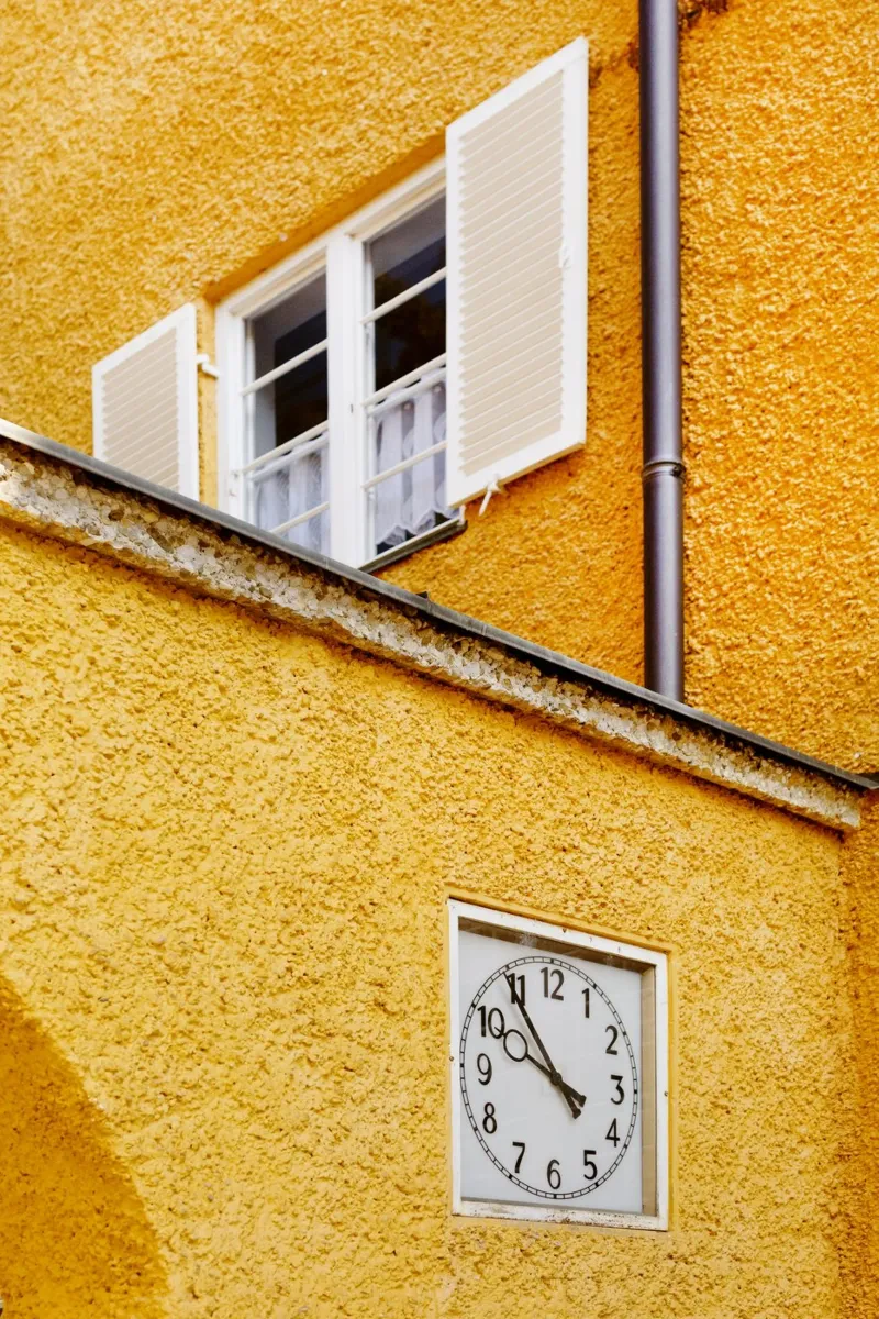 Détail d'architecture dans le quartier Borstei à Munich hahnemühle de Borstei München